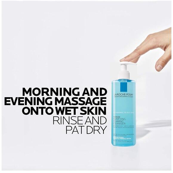 LAROCHE-POSAY Toleriane Purifying Foaming Cleanser 13.52 oz - Picture 7 of 9